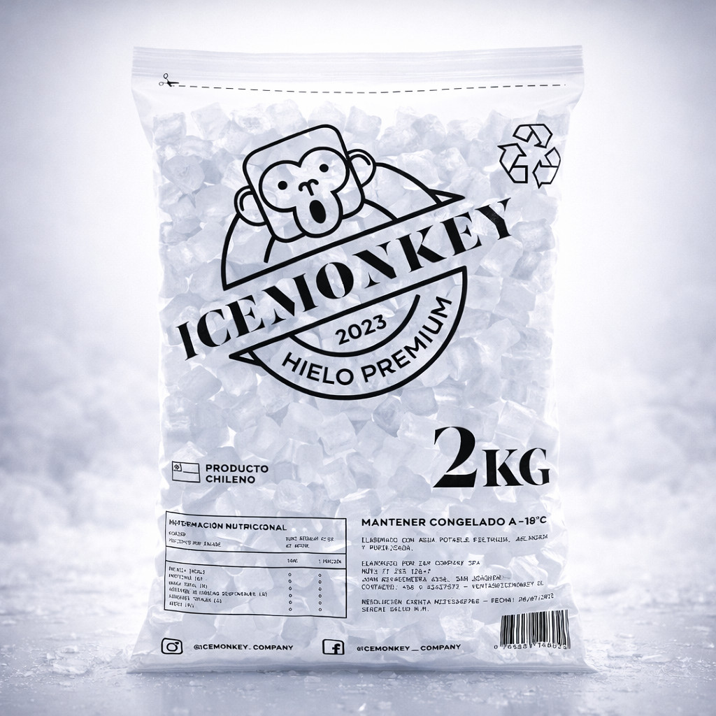 Bolsa Hielo Frappé 2 kg