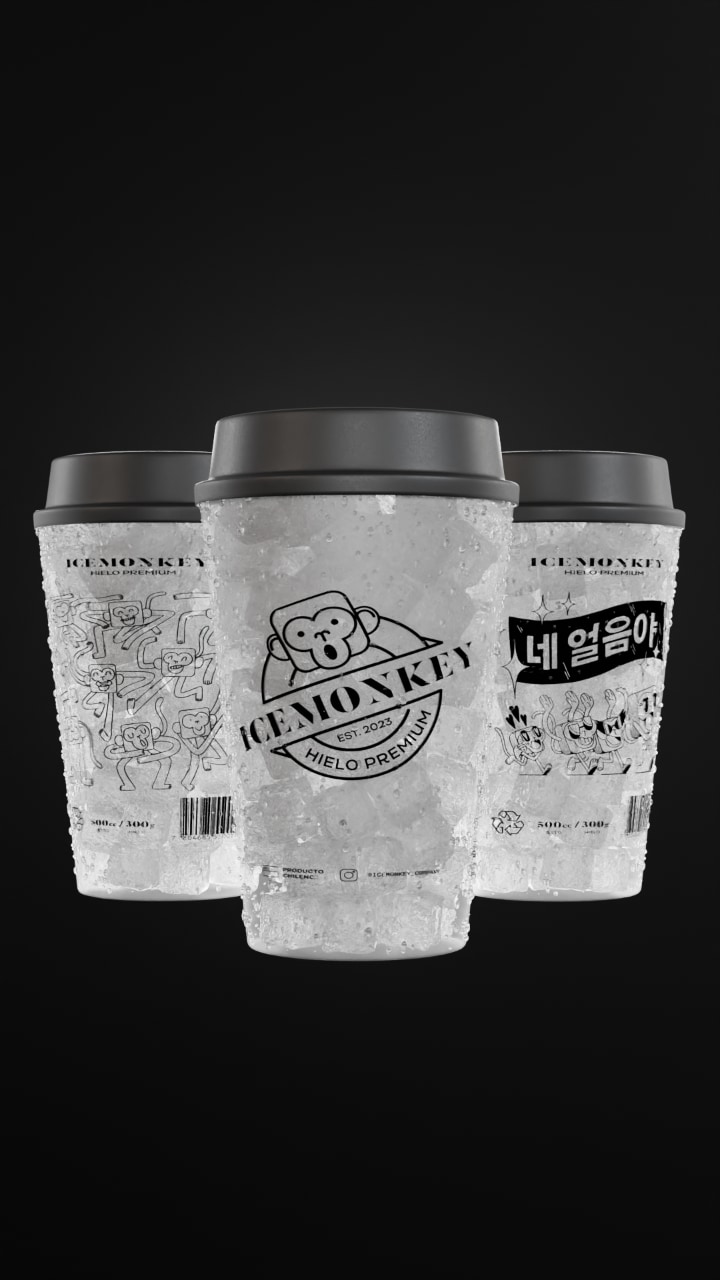Vasos con Hielo Frappé - IceMonkey